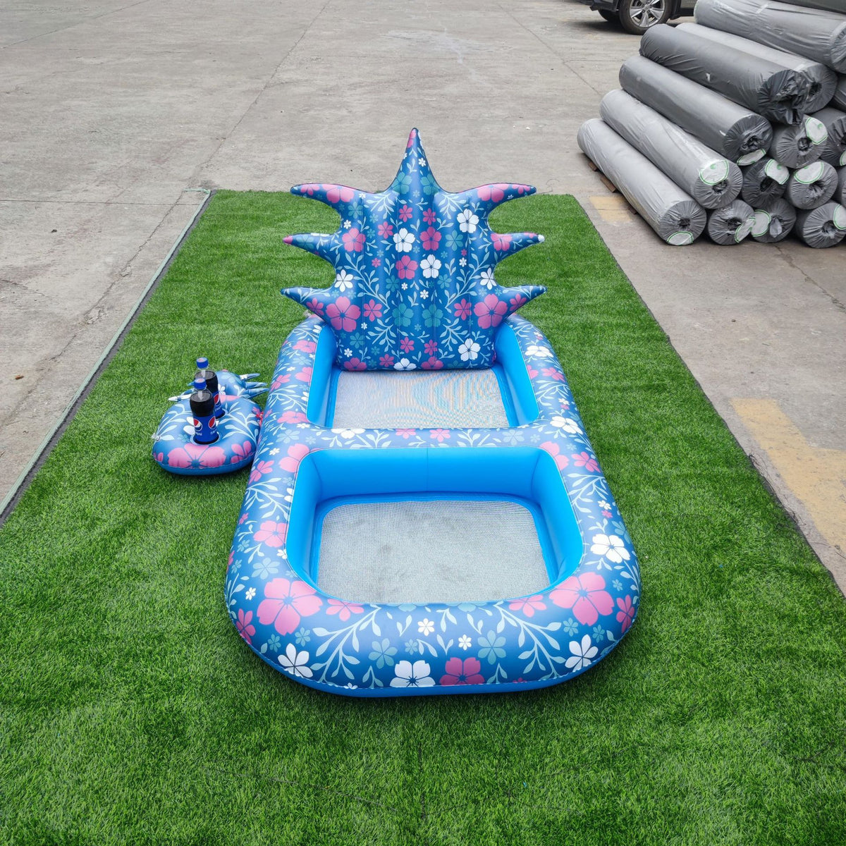 Pineapple Inflatable Water Hammock Floating Bed V953