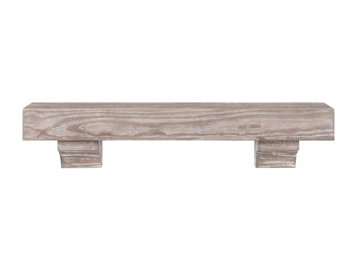72x22 Farmhouse Mantel Shelf L7701