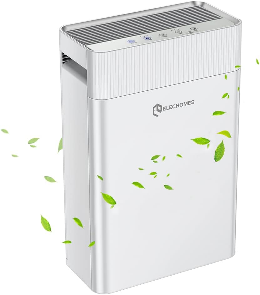 True HEPA Air Purifier with Washable Filters for Large Room C1918