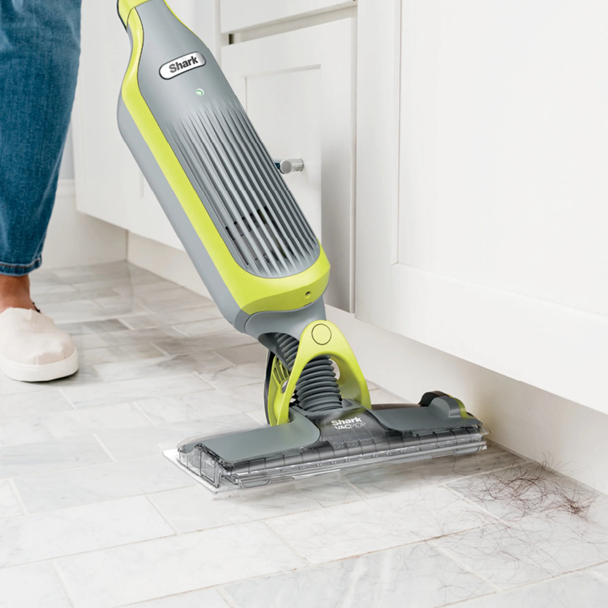 Cordless Hard Floor Vacuum Mop with Disposable Pad T162
