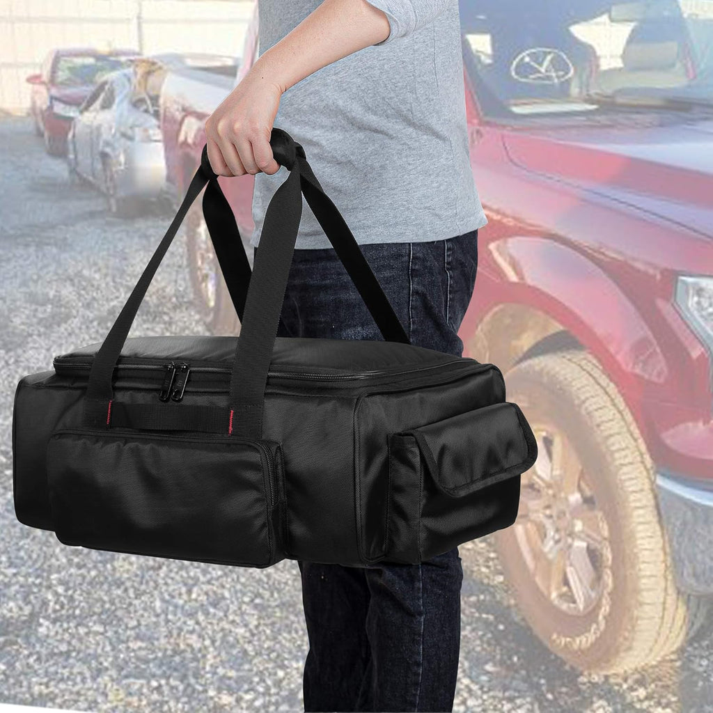 Black Underseat Truck Storage Organizer with Detachable Divider G38846