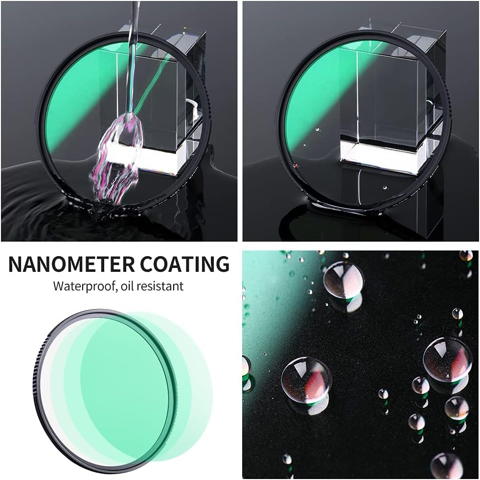 72mm Black Diffusion 1/2 Filter with Multi-Layer Coatings F891564