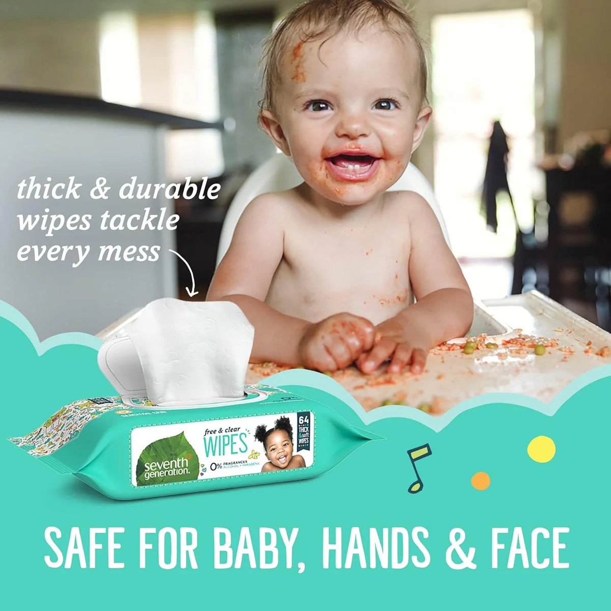 Baby Wipes 768 Count U93389