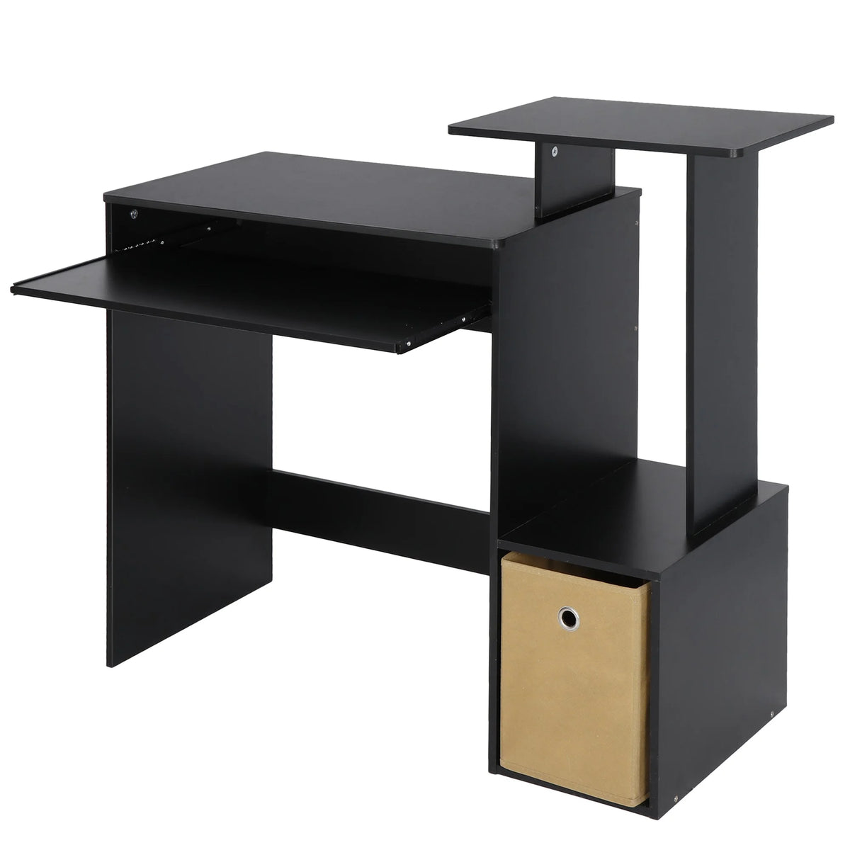 Compact Laptop Desk with Side Drawer M7346