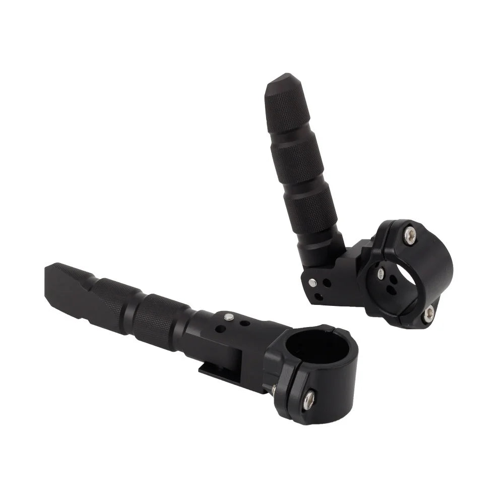 Universal Motorcycle 360 Rotatable Highway Crash Bar Foot Pegs N223