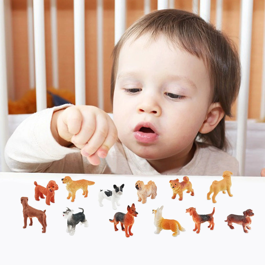12PC Colorful Simulation Lizard Mini Animals Model Ornaments X565