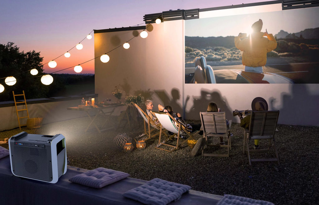 Portable 1080p LED LCD Projector H737217