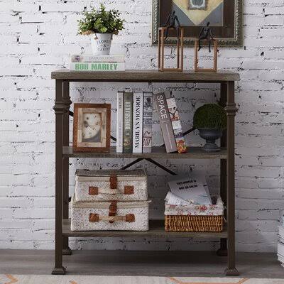 Industrial Open Etagere Bookshelf T6965