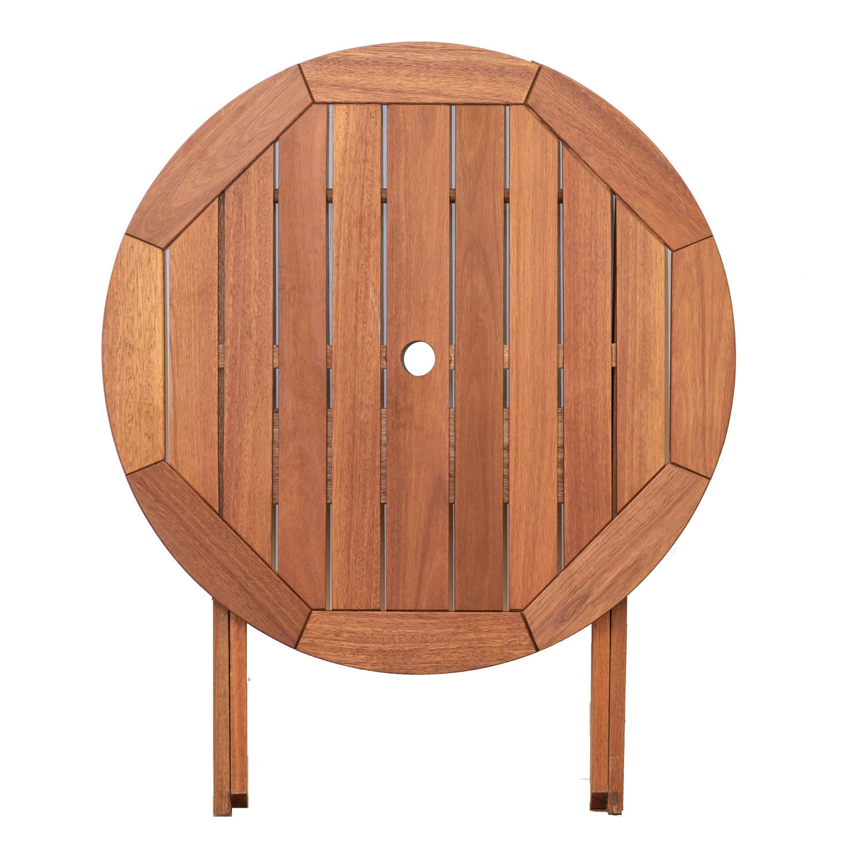 3-Piece Eucalyptus Wood Patio Dining Set H404