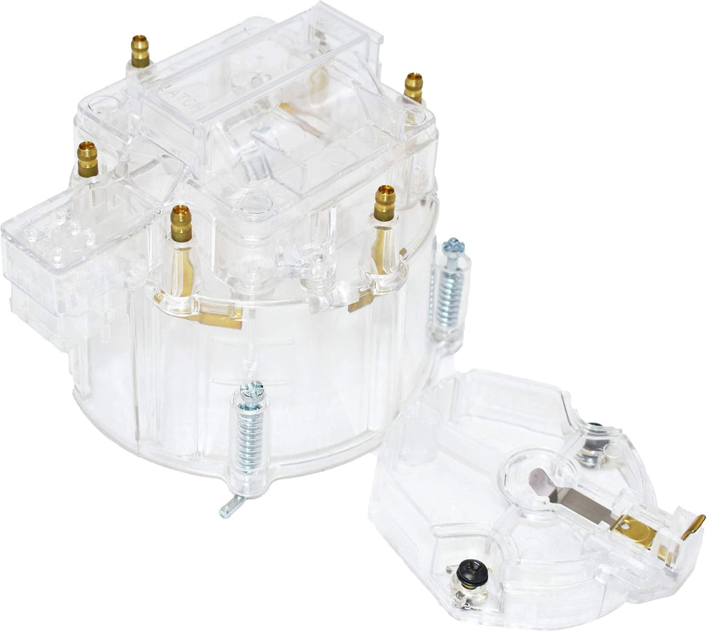 Blue Distributor Cap Rotor and Coil Cover Kit 6 Cylinders W578