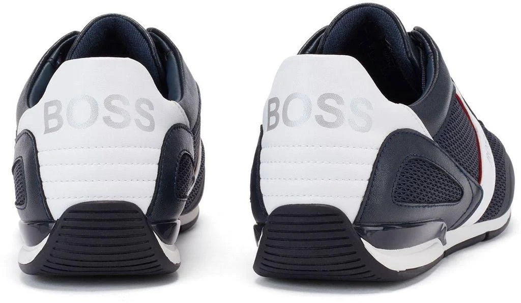 Navy Lowp Trainers H21096