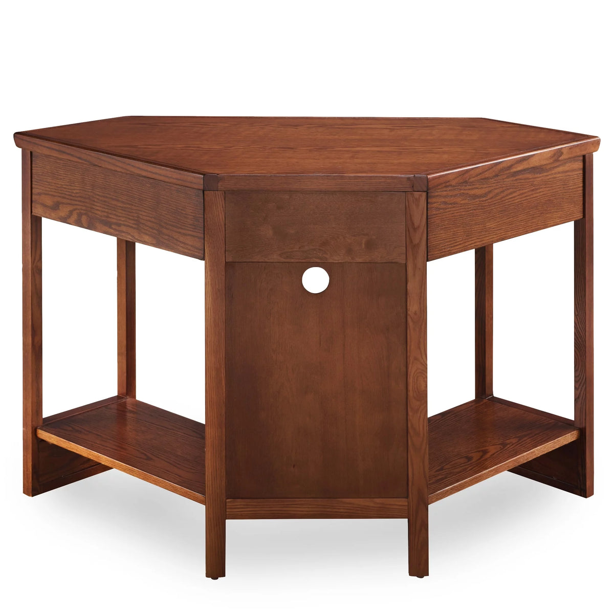 Black Oak Corner Writing Desk N3039