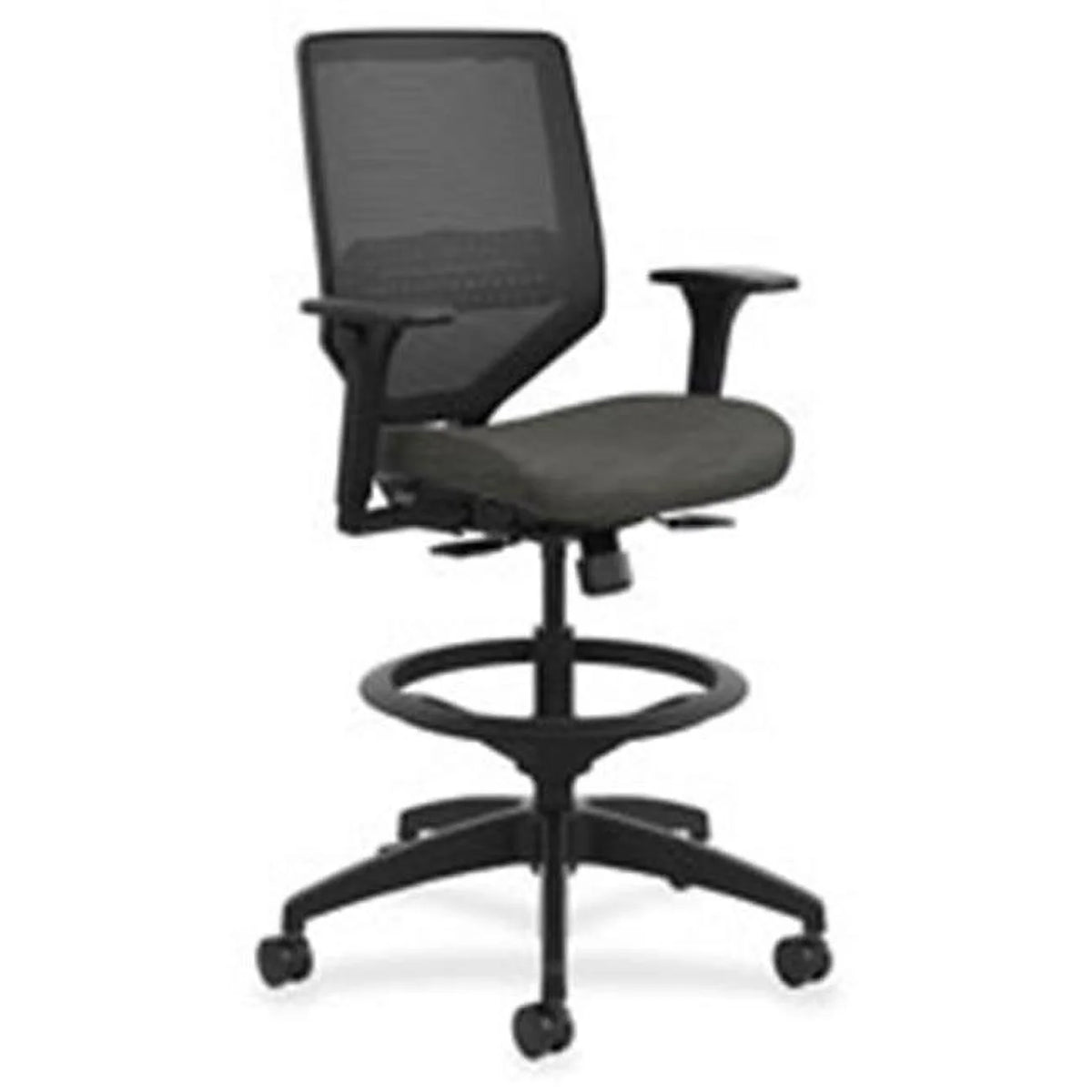 Black Task Stool H4528