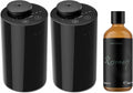 Black Waterless Diffuser 2PCS + 100mL Rosemary Oil D340184
