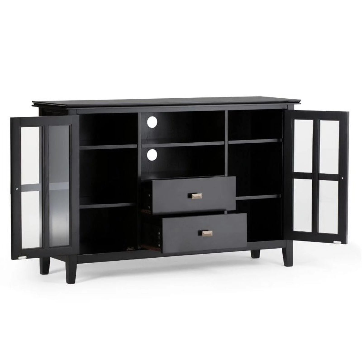 Black TV Stand B755607