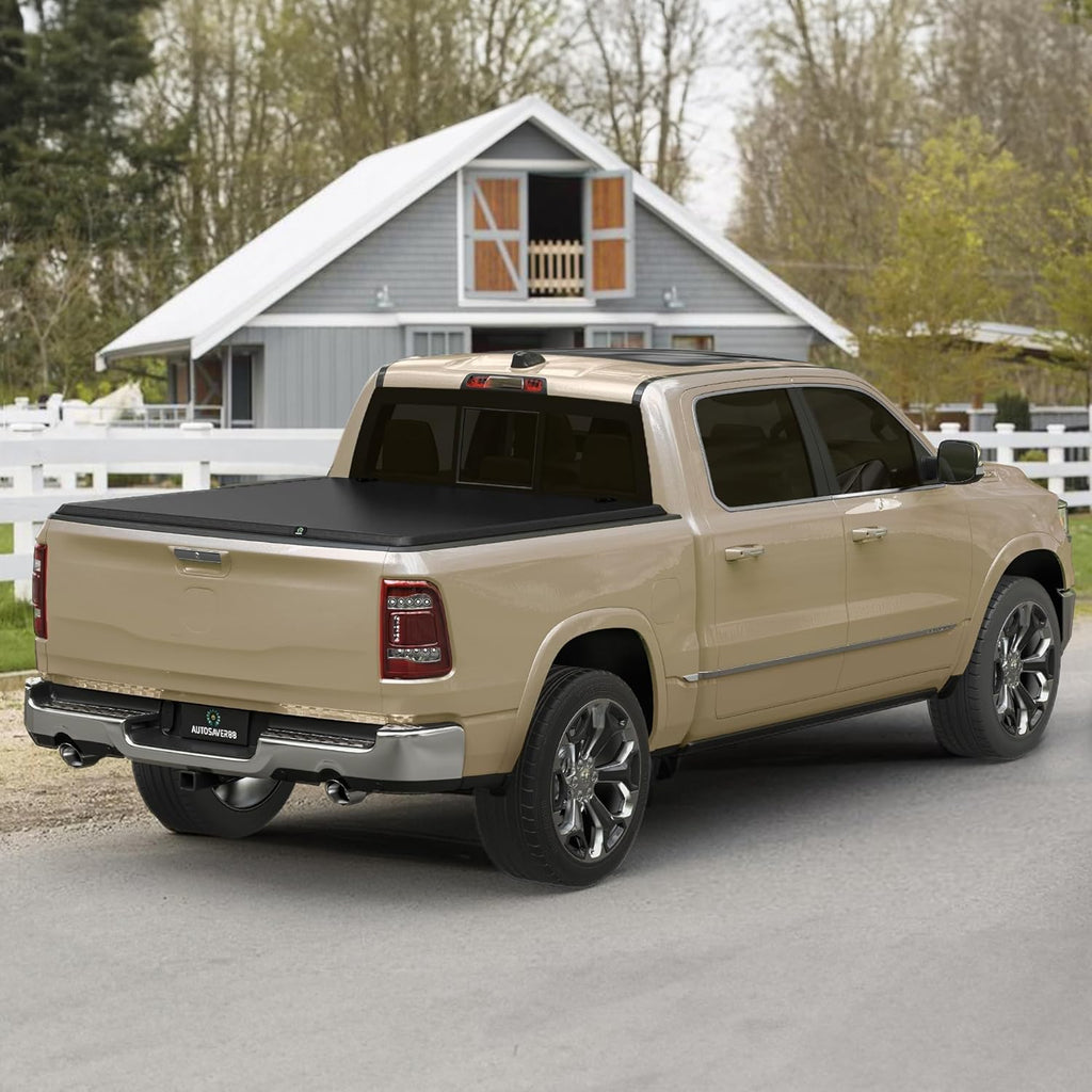 Soft Tri-fold Truck Bed Tonneau Cover for 5.7ft Bed C928