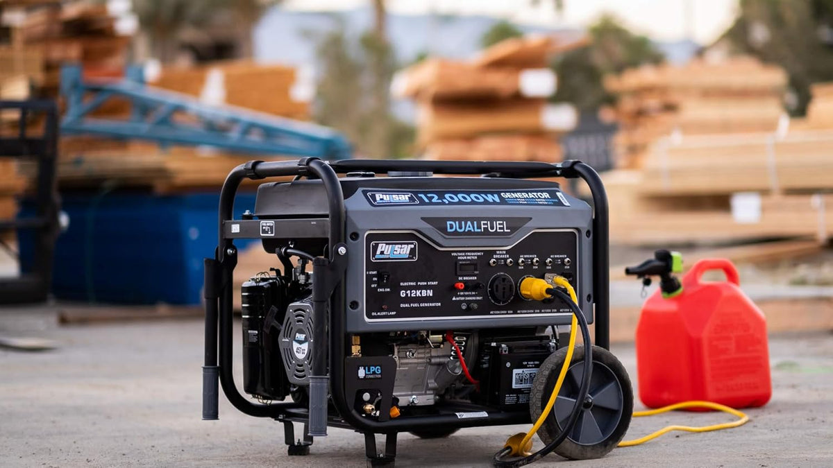 9500 Rated Watts Dual Fuel Generator S3845