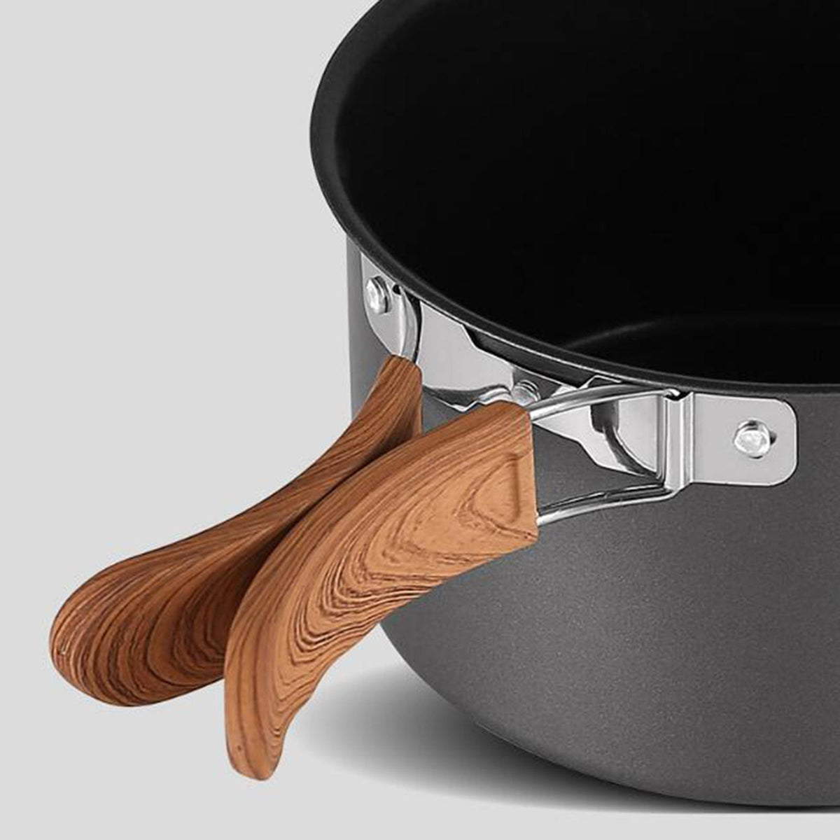 5 Pieces Camping Cookware Set with Carry Bag F11220