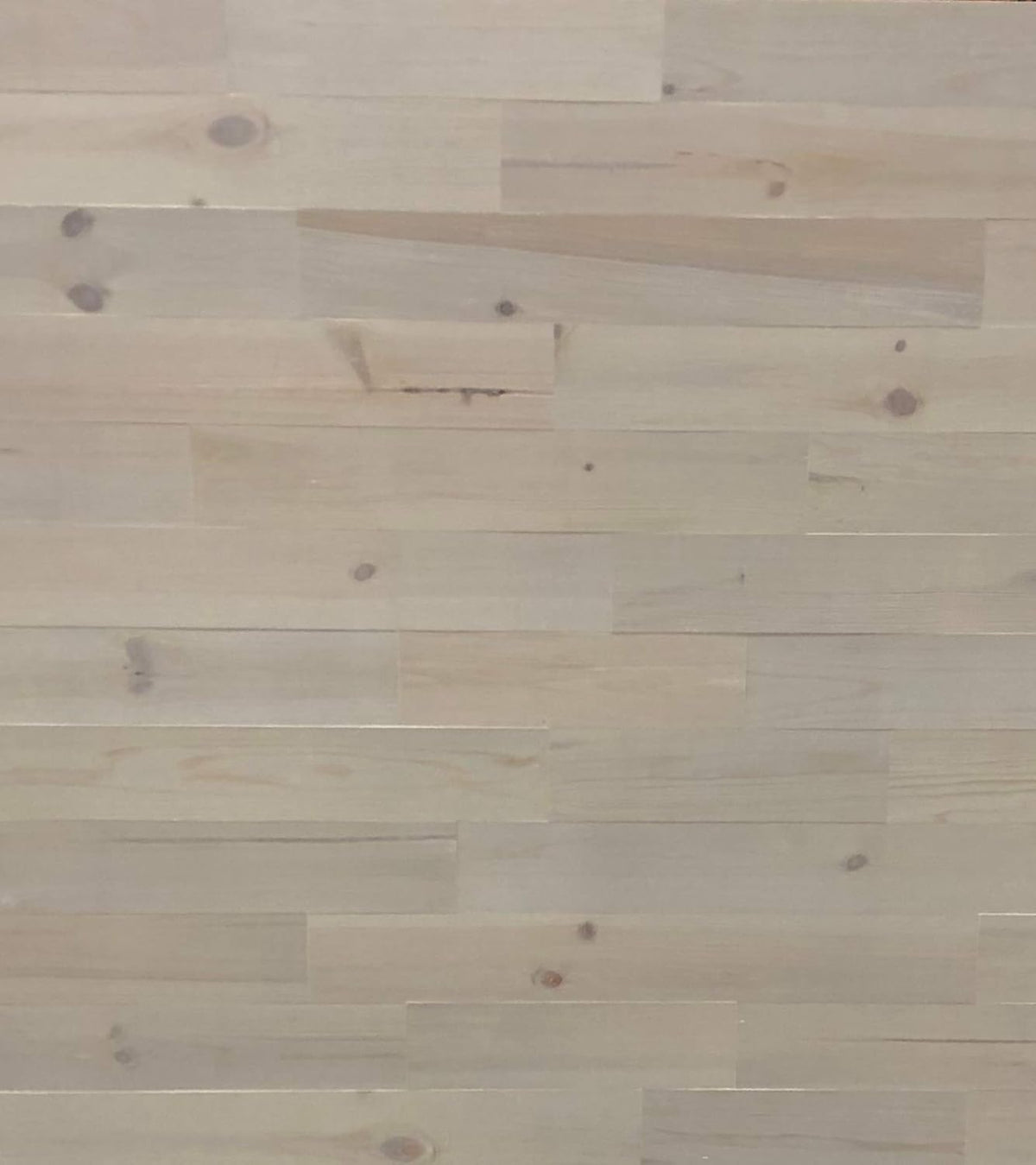 Pine Wooden Wall Planks Peel and Stick 4 Wide 10 Sq. Ft Pebble Pack of 2 B90874