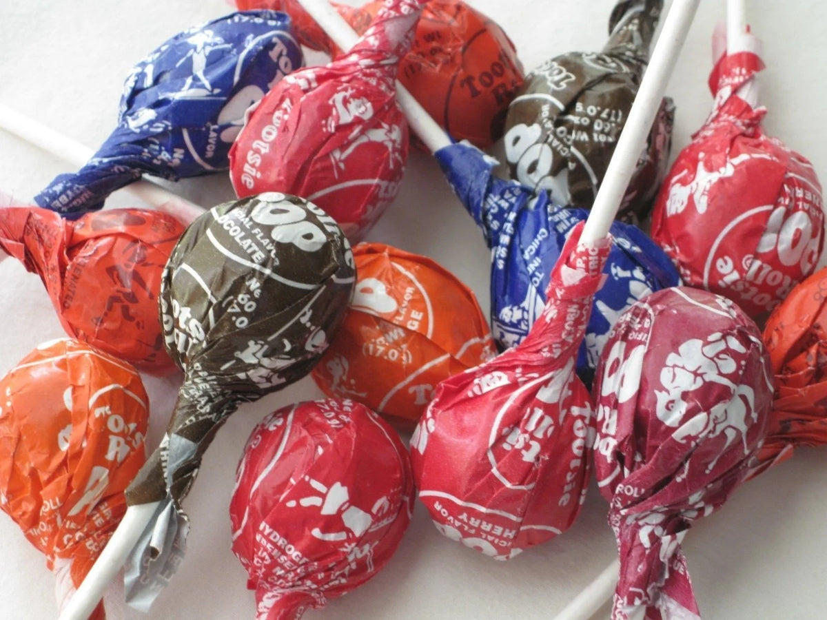Tootsie Roll Pops 32oz Suckers Chocolate Chewy Center Candy B873