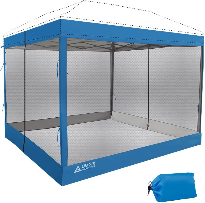 Mesh Screen Zippered Wall Panels for 10' x 10' Canopy V84992