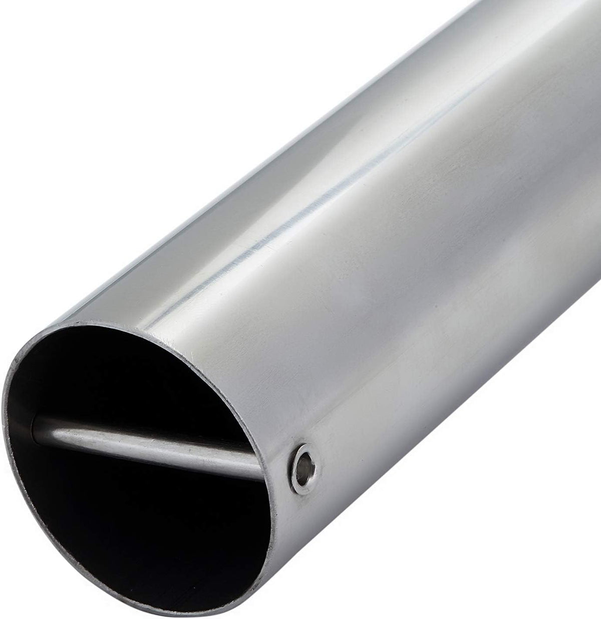 Stainless Steel 30 Degree Flush Mount Boat Fishing Rod Holder with Rubber Cap, PVC Liner & Gasket Pack of 2 M162186