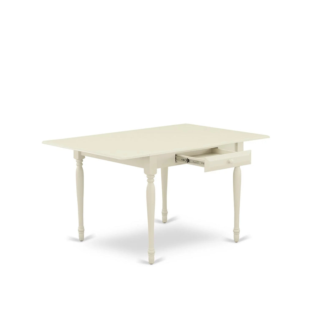 3 Pc Oak Finish Dining Table Set F8363