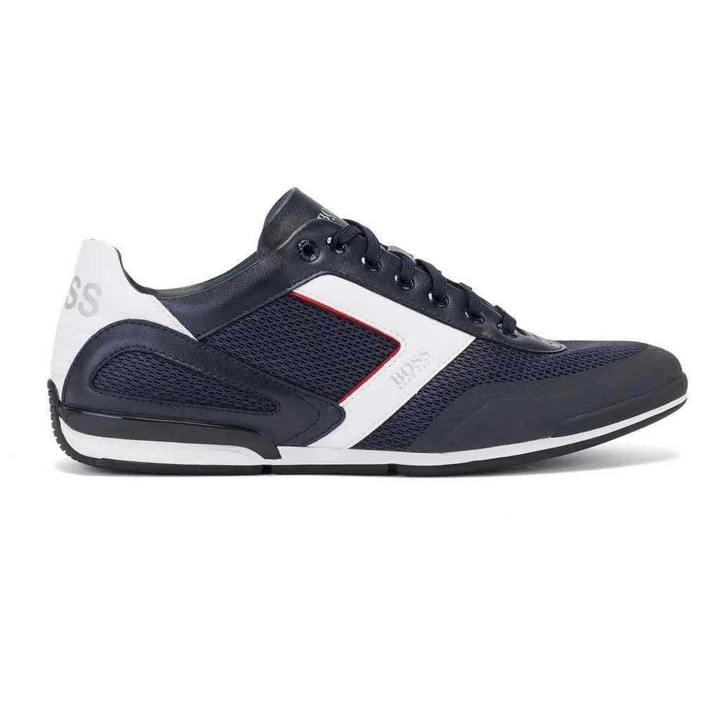 Navy Lowp Trainers H21096