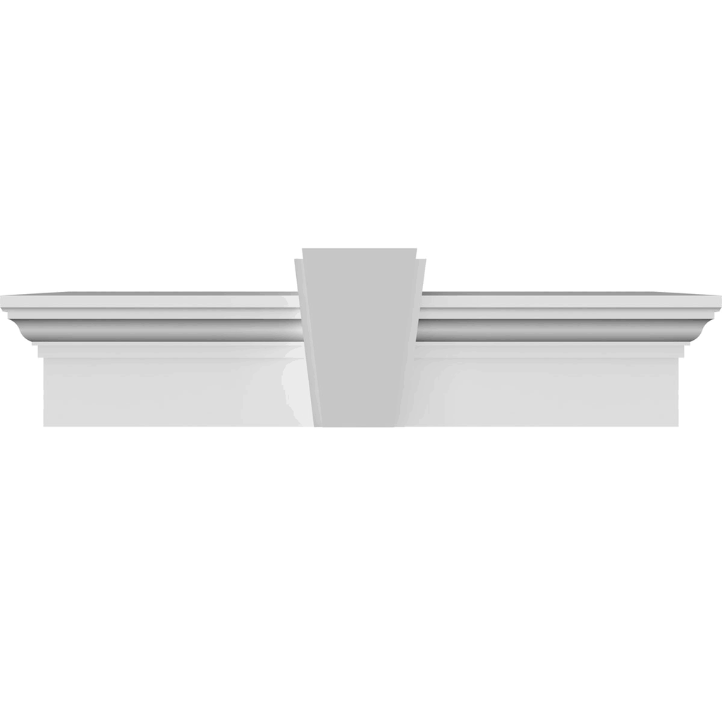 Traditional Crosshead with Deco Keystone L738