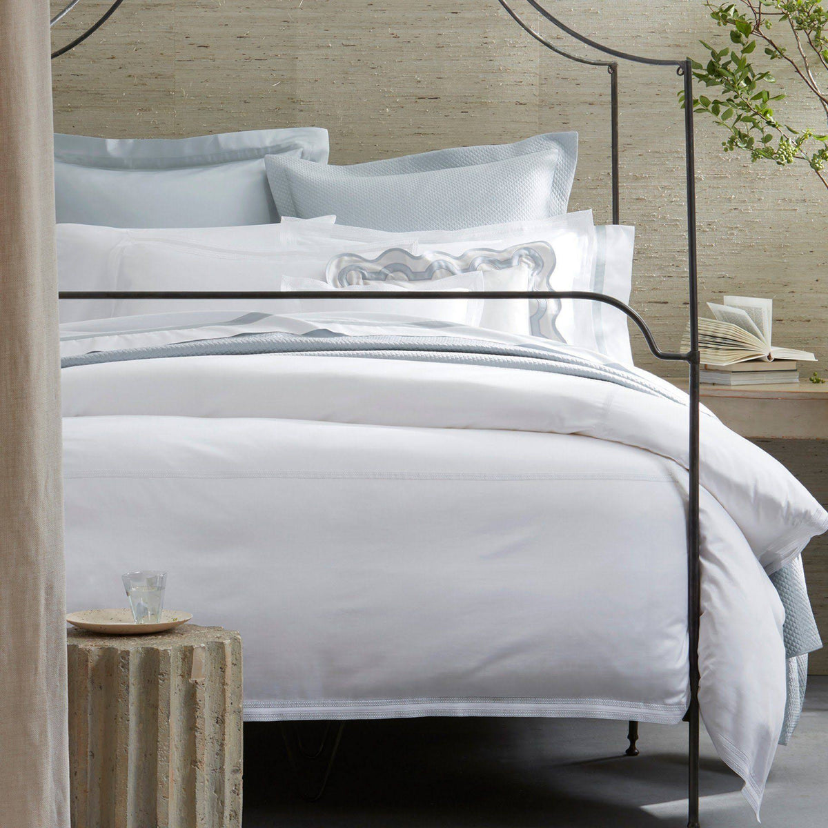 King Cotton Sateen Flat Sheet A336