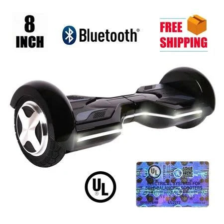 Chrome Black Bluetooth Hoverboard C4072