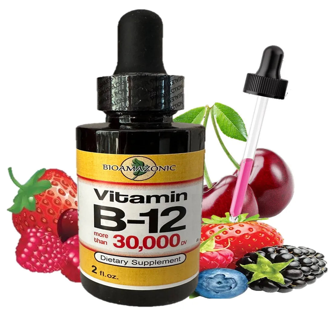 Vitamin B12 Sublingual Liquid Drops 2 oz E5378