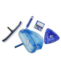 5-Piece Swimming Pool Kit with Vacuum, Leaf Rake, Wall Brush, Thermometer and Test Kit X470194