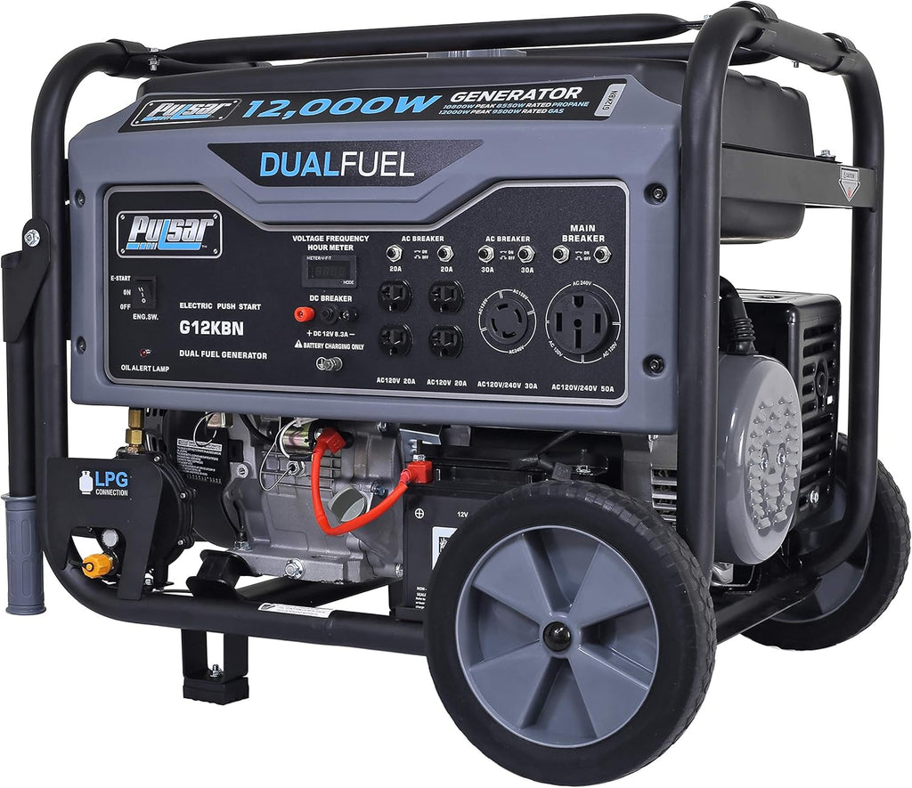9500 Rated Watts Dual Fuel Generator S3845