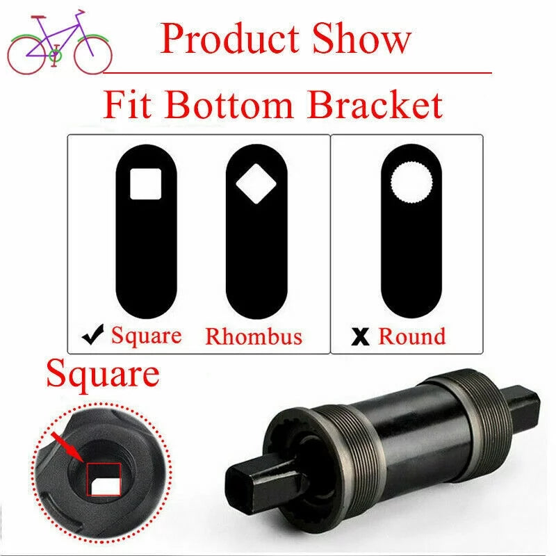 170mm Aluminum 7075 Black Mountain Bike Crank Arm A9215