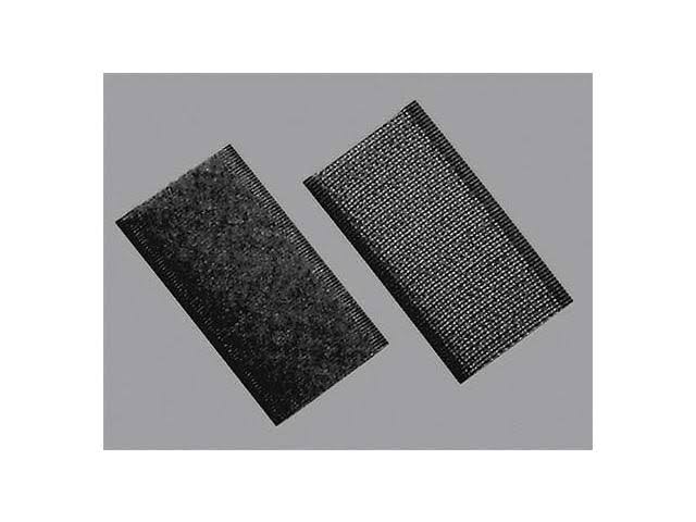 Hook and Loop, 1x3 In, Black, Pack of 200 N575