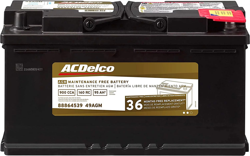 AGM Automotive BCI Group 49 Battery 12 Volts C116