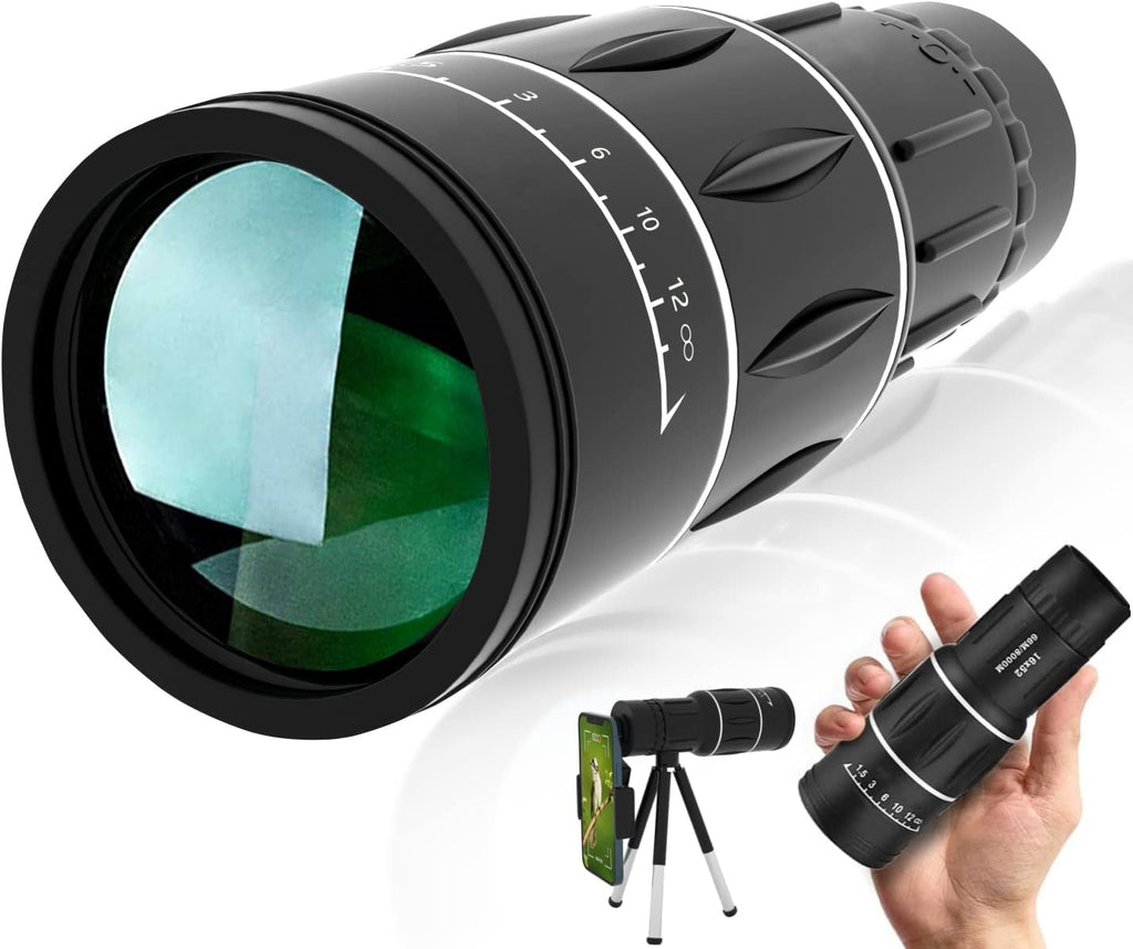 16×52 Waterproof Anti-Fog Monocular with Tripod C3190