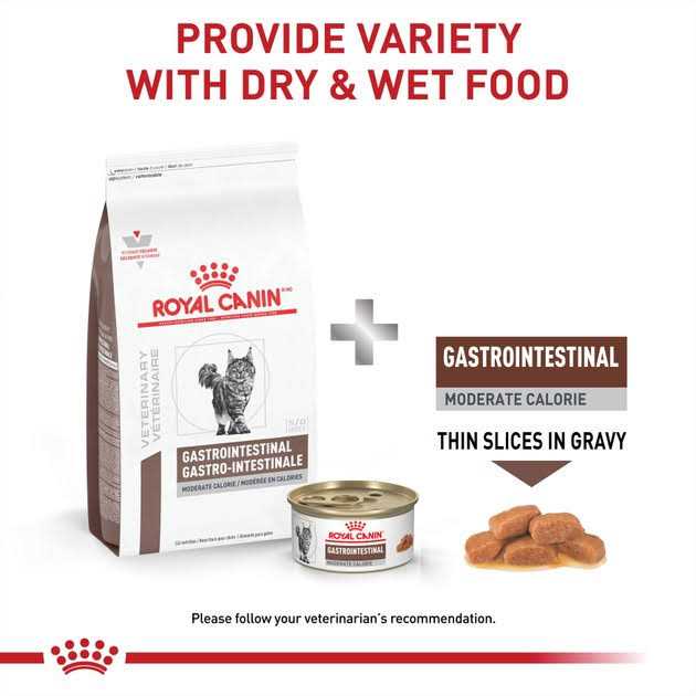 Veterinary Diet Gastrointestinal Moderate Calorie Dry Cat Food A368971
