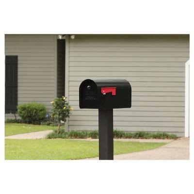 Black Tuff Body Mailbox U86320