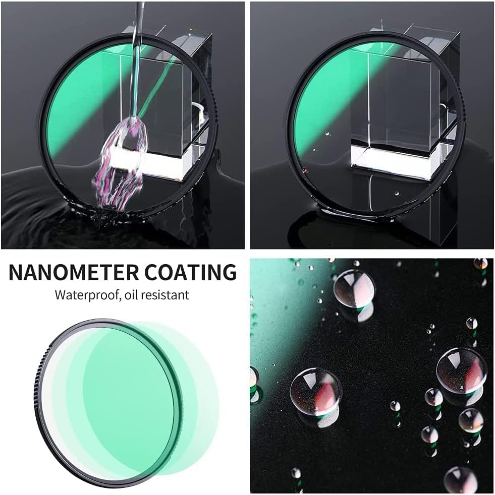 72mm Black Diffusion 1/2 Filter with Multi-Layer Coatings F891564