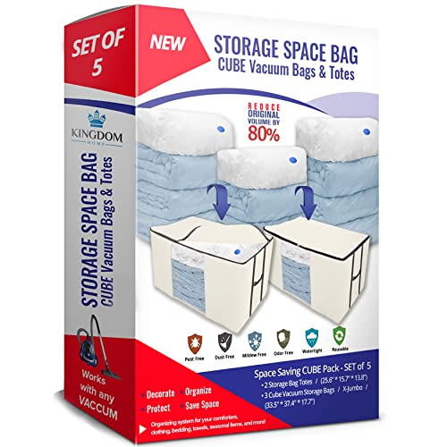 Cube Vacuum Compression Storage Bags I3648