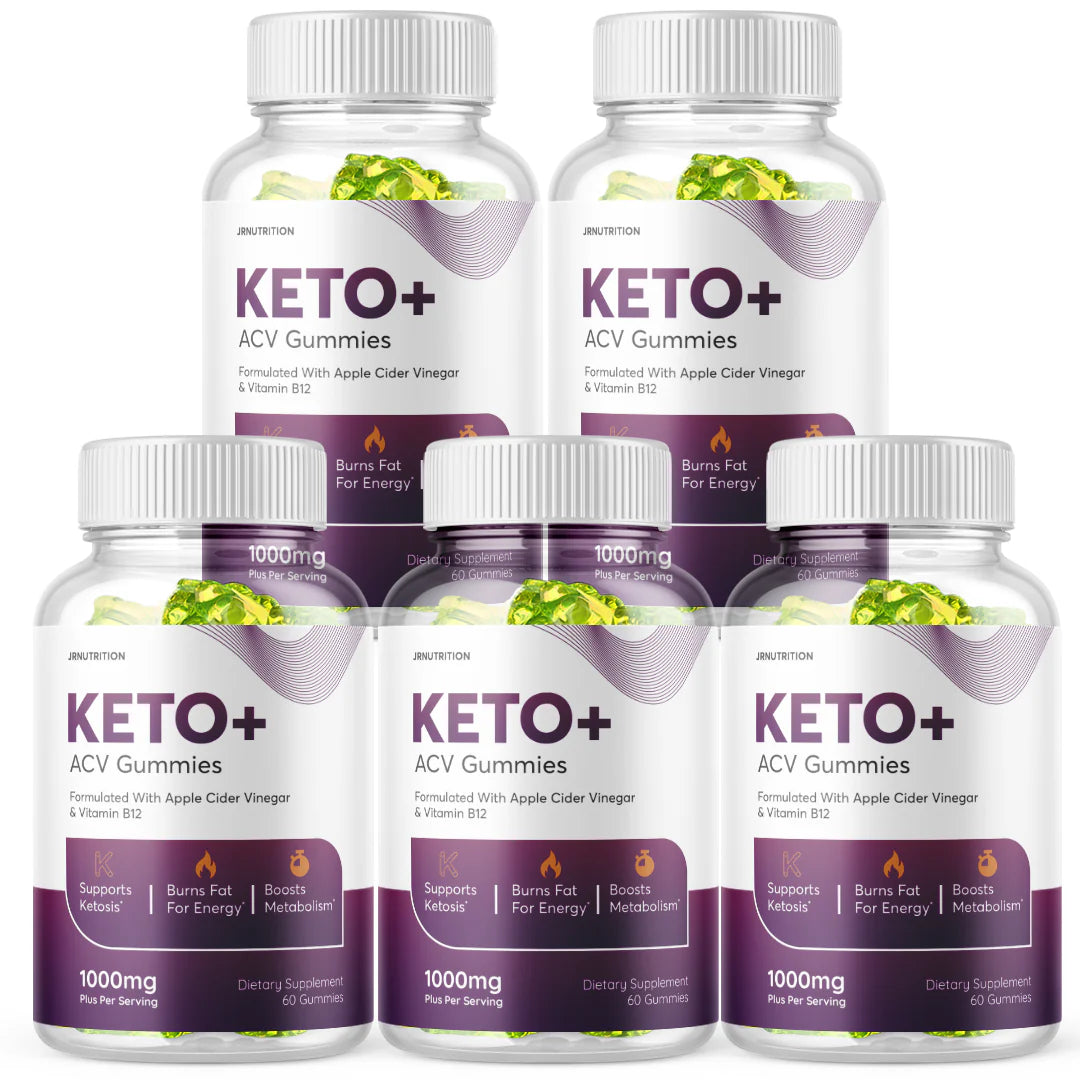 Keto ACV 1000mg Gummies 5 Bottles Q466