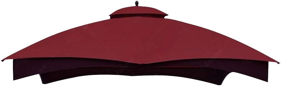 10'x12' Polyester Gazebo Replacement Canopy V38831