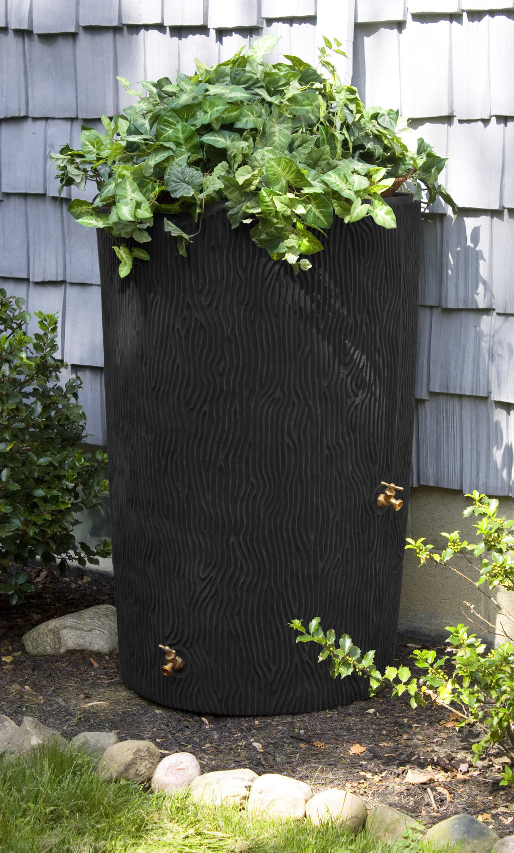 90 Gallon Bark Rain Saver - Gray C59419