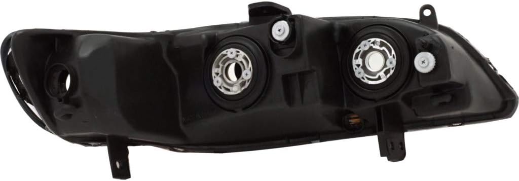For Honda Accord Headlight 2001 2002 Driver Side Lens and Housing Pack of 2 W28356