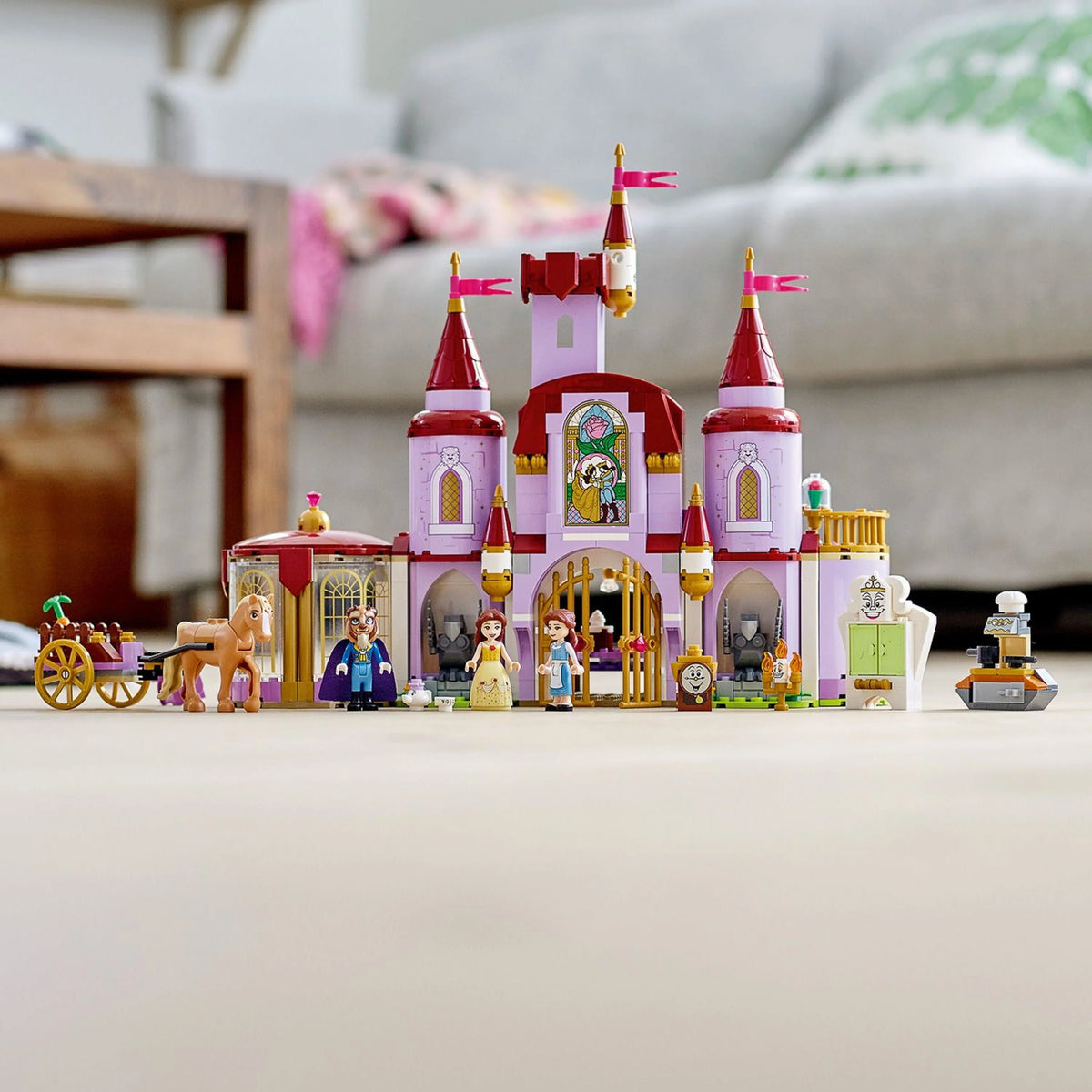 Building Toys with Horse Toy and Mini Dolls P88744