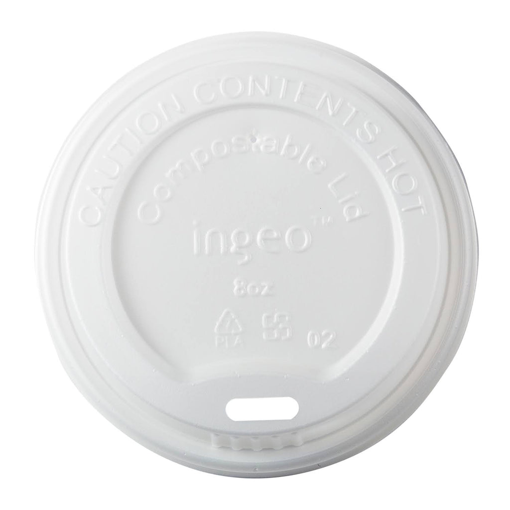 8 oz. CPLA Hot Cup Lids, Case of 1,000 G66303