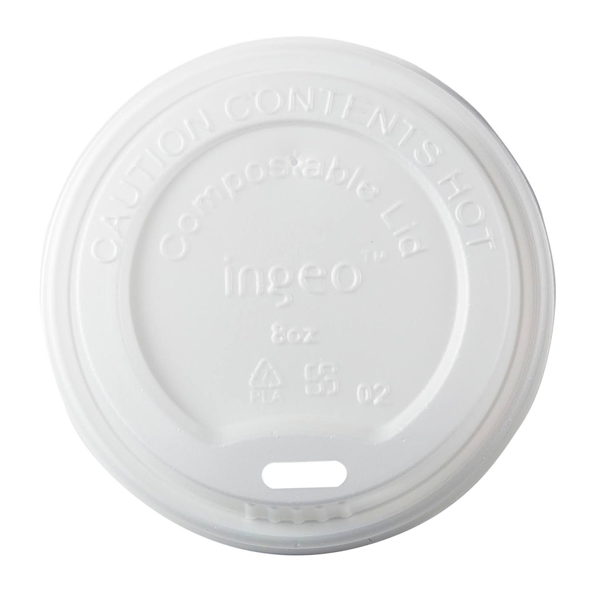 8 oz. CPLA Hot Cup Lids, Case of 1,000 G66303