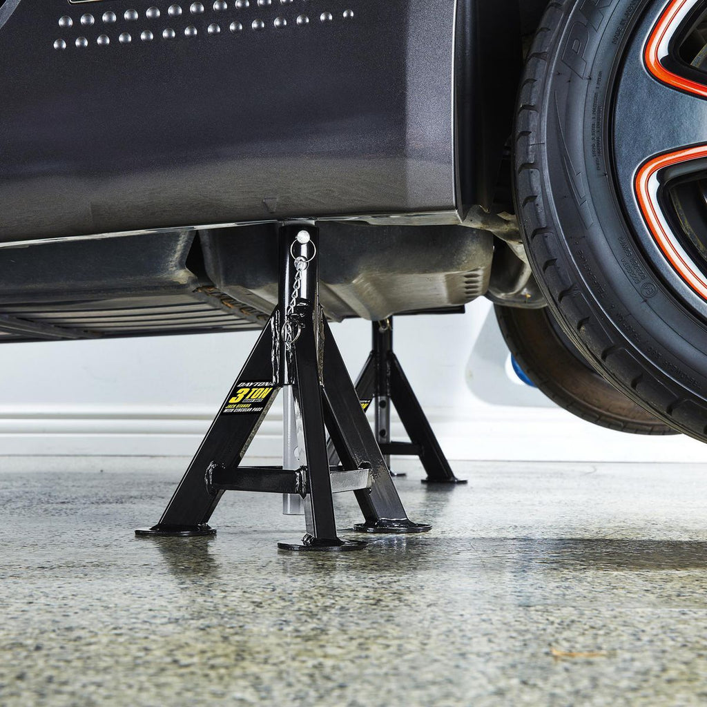 3 Ton Jack Stands with Circular Pads G412